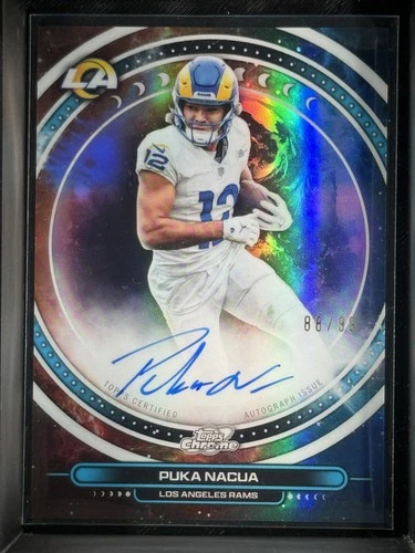 2025 Topps Chrome Puka Nacua Chrome Autographs (RAW)