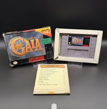 Illusion of Gaia Super Nintendo SNES Box , Manual & Game | Tested | Fast 🚢