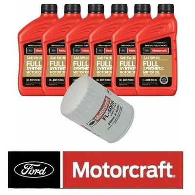 Motorcraft Synthetic Oil Change Kit For 11+ Ford Expedition/F-150 3.5L EcoBoost