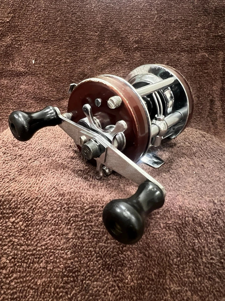 Vintage ABU Ambassadeur 6500 – BROWN Plates – CLEANED • SERVICED • SWEDEN - Image 4 of 4