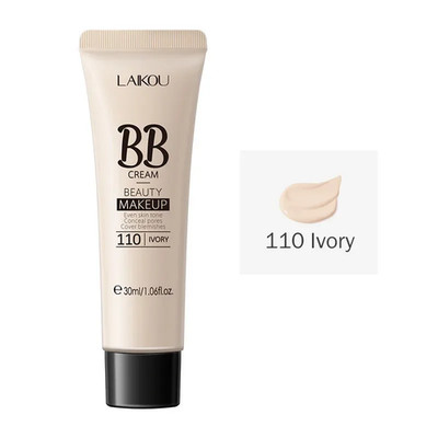 LAIKOU BB Cream Lightweight Brightening Foundation Concealer Moisturizing Cream