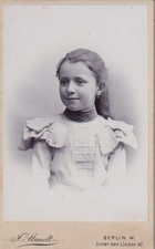 Staudt CDV-Girl-Berlin around 1900
