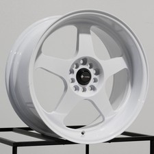 18x9 Vors Sp1 5x105 35 White Wheels Rims Set4 73.1 18x9 Vors Sp1 5x105 35 White Wheels Rims Set4 73.1