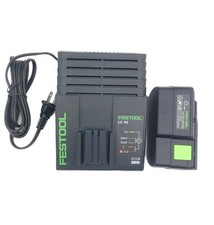 Genuine Festool LC45 Battery Charger and Battery BPS 15.6 NiMH Combo 