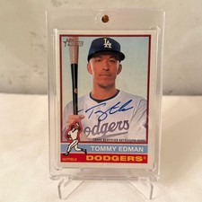 TOPPS TOMMY EDMAN Autograph Auto 294329