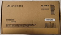 Sennheiser HD 599 SE Open-Back Headphones, Premium Design