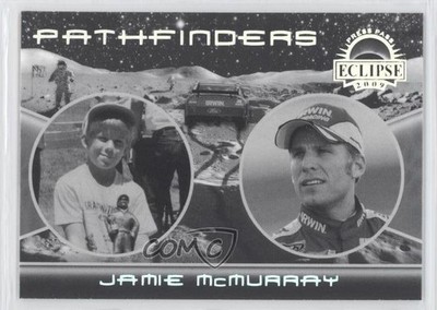 2009 Press Pass Eclipse Pathfinders Black & White Jamie McMurray #79 0e3