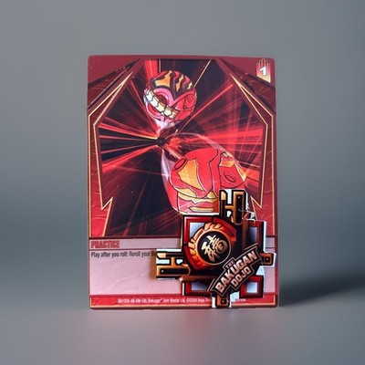 Bakugan Gundalian Invaders | Practice   Red Ability Card | 26/48a Dharak