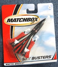 Matchbox Sky Busters SR-71 Blackbird- Black/R...