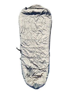VGC USGI MODULAR INTERMEDIATE COLD WEATHER MUMMY SLEEPING BAG URBAN GRAY-TENNIER