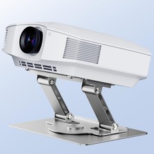 Projector Stand - 30 Lbs Load Capacity Projector Mount, 360  Rotatable  Fold...