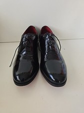 Samuel Windsor Shoes Mens Size 11 Black Leather Oxford