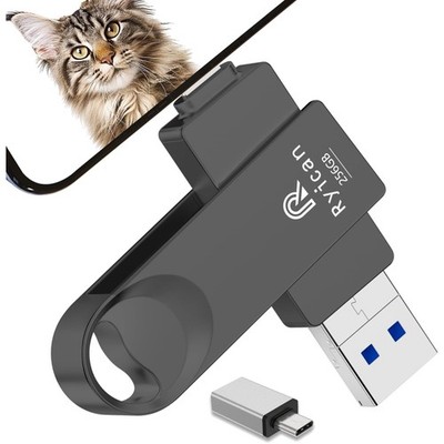 USB Stick 256GB für iPhone Android USB C Micro USB OTG Speicher Flash