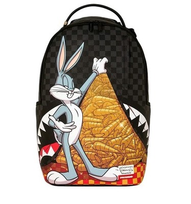   Sprayground Bugs Bunny Money Carrot Stack Backpack   Bookbag School Bag