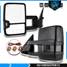 Power Led Signal Tow Side View Mirrors Pair For 2000-2002 Chevy Tahoe Gmc Yukon