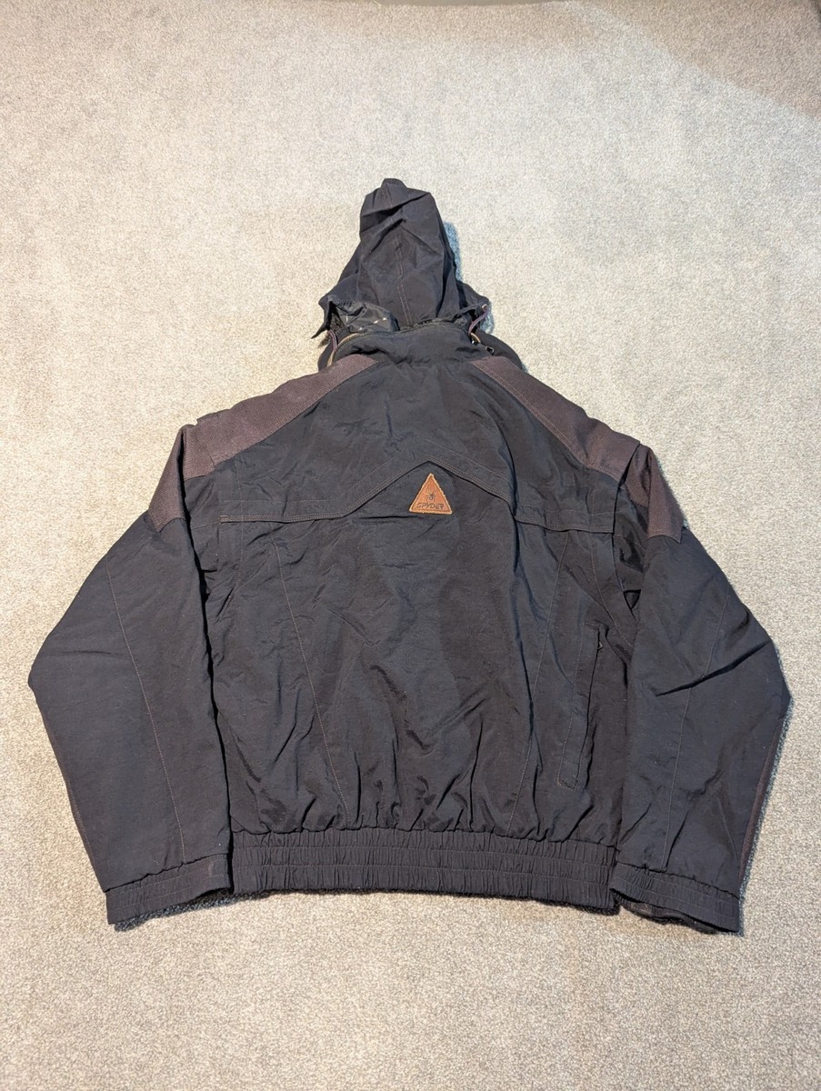 80s カナダ製 モヘヤ カーディガン ジャケット ヴィンテージ ストライプ 🔥WOW! Vintage 80s J-Park Michael Jackson Beat It Zipper Leather