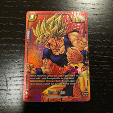 Dragon Ball Super Card Game Fusion World - Son Goku FP-034 Foil Manga Promo