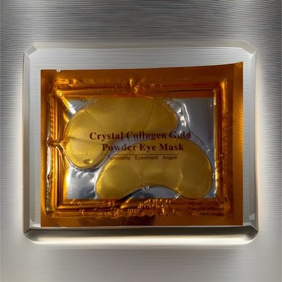 *Crystal Collagen Gold  Mask Anti Aging Under Eye Gel Pads Brightening Treatment