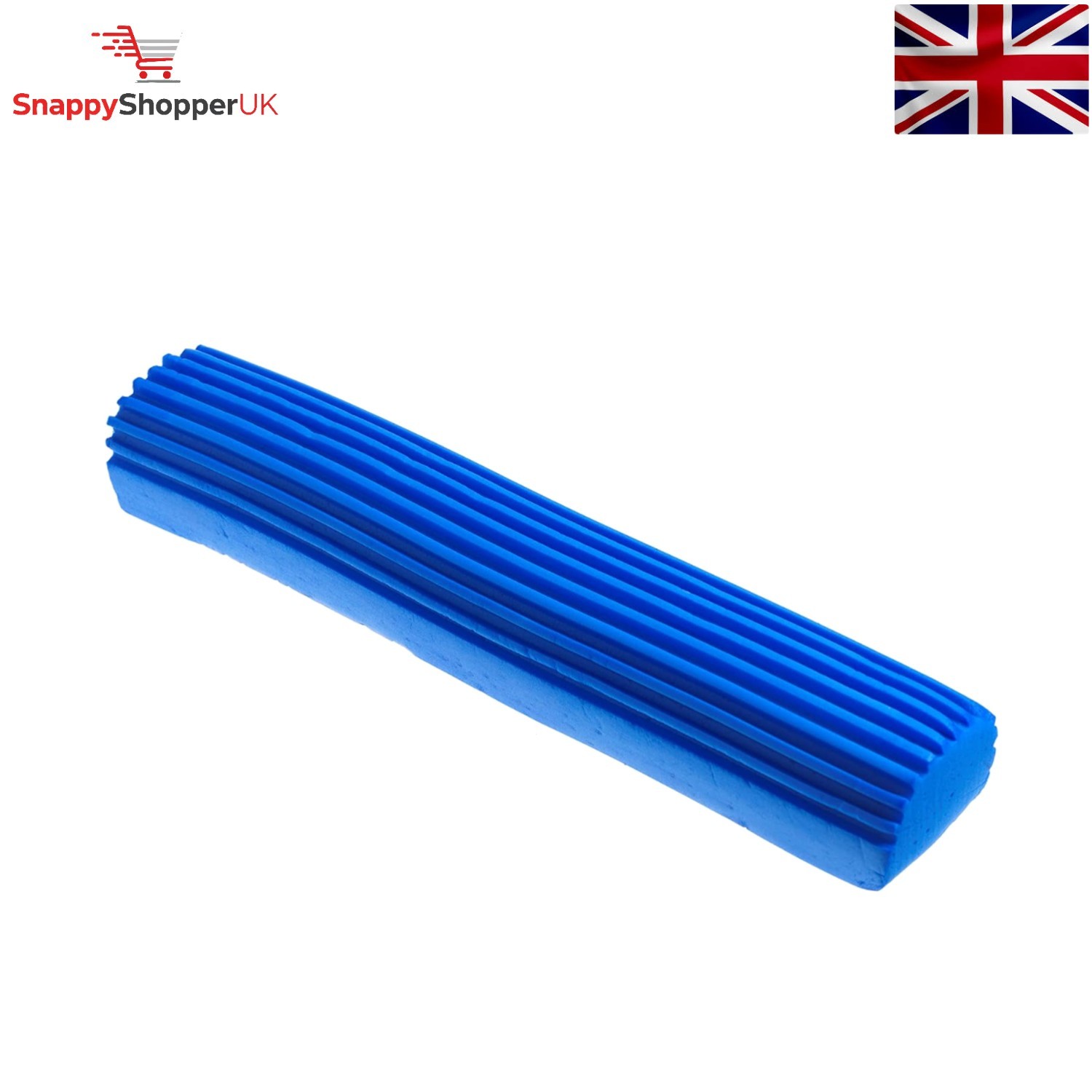 Superdry Plus Super Absorbent Sponge Mop Replacement Refill Head, Blue