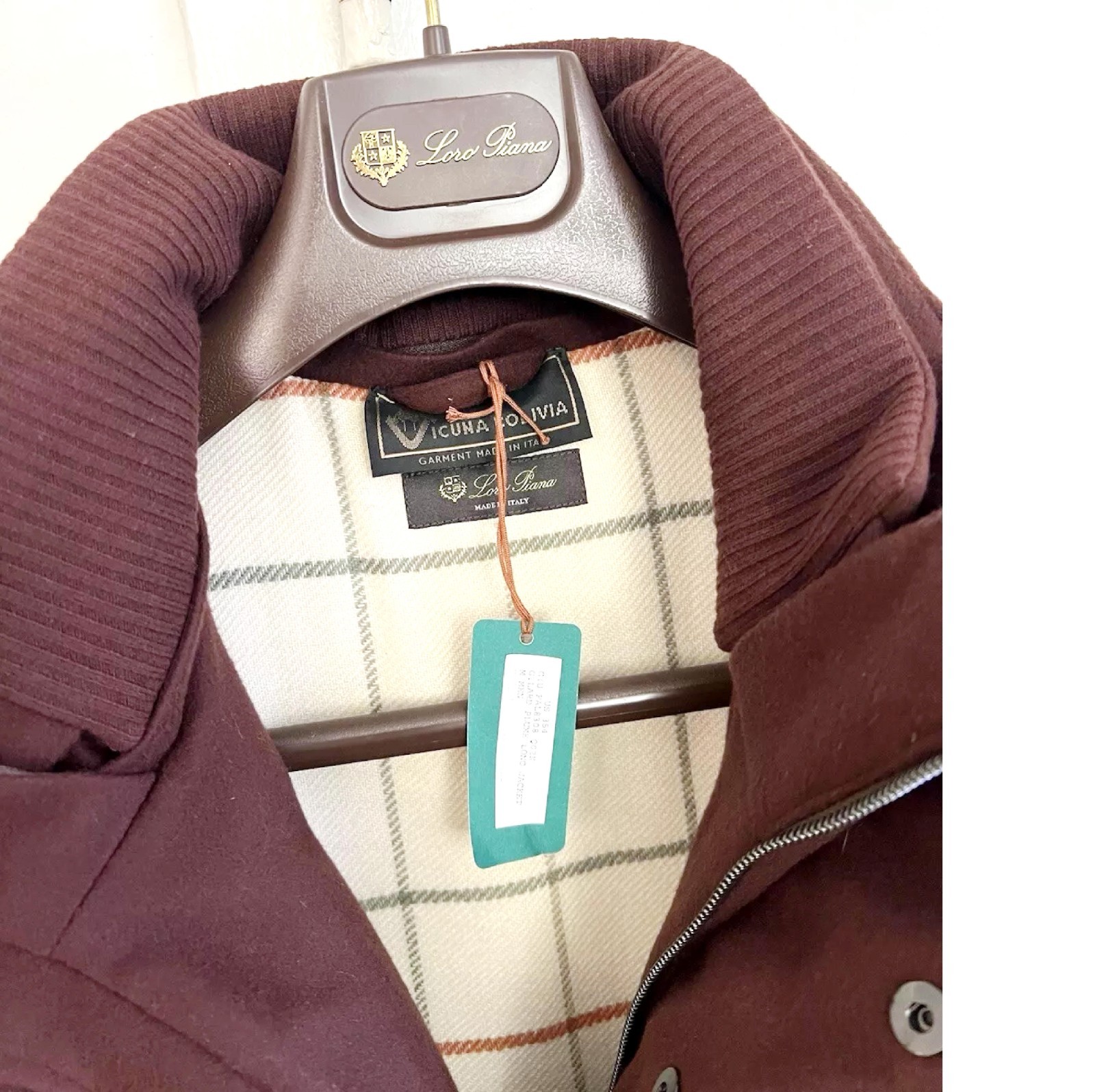 $29K LORO PIANA M Vicuna Gilard Puffer Jacket Goose Down - Storm System® NWT! image 4