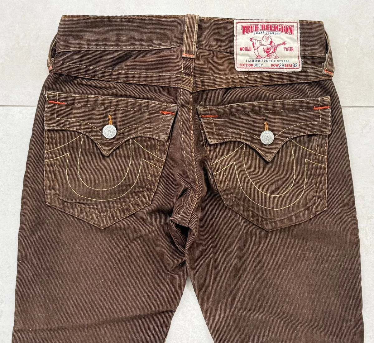 True Religion Regular Size 29 Size Jeans Men's 33 in Inseam for