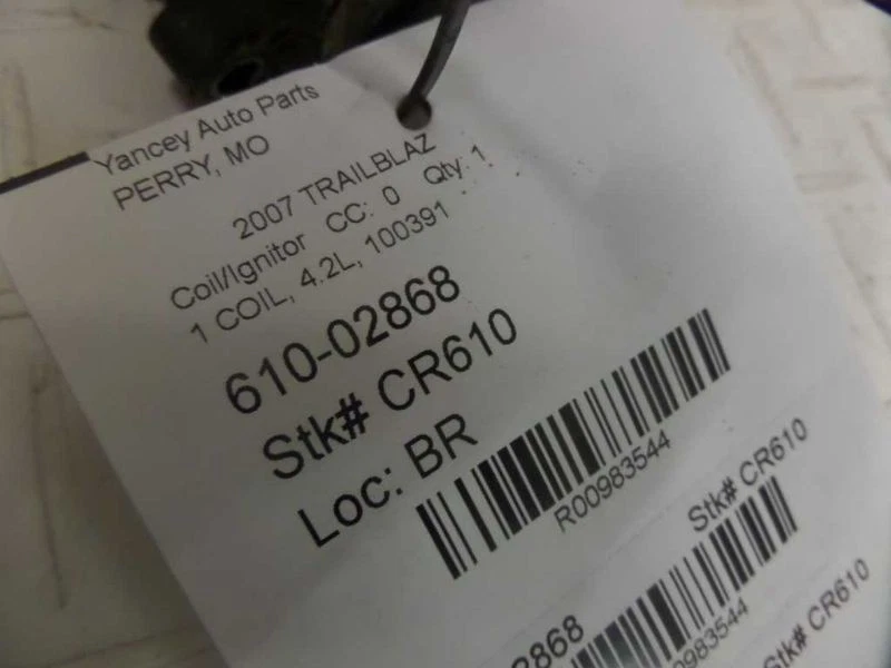 06 07 08 09 Chevy Trailblazer 4,2 L bobina encendido GMC Envoy OEM Foto 2 de 2