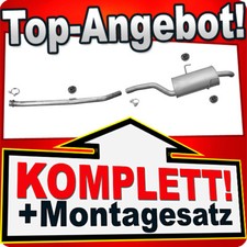 Auspuff für PEUGEOT 807 2.0 HDI mit DPF Auspuffanlage