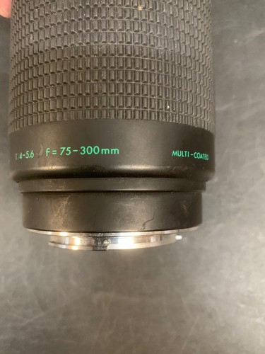 Quantaray Tech-10 MX AF 75-300mm F4-5.6 Multi-Coated Camera Lens Japan - Picture 9 of 13