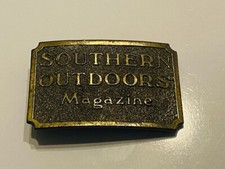 Belt Buckle - 1982 Southern Outdoors Magazine