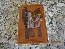 The Cowboy Reader-Lon Tinkle-Allen Maxwell-Illustrated HC Book-1976-David Mackay