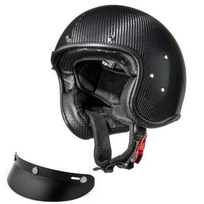 3K Twill Weave Gloss Carbon Fiber 3/4 DOT Open Face Motorcycle Helmet | eBay 3K Twill Weave Gloss Carbon Fiber 3/4 DOT Open Face Motorcycle Helmet | eBay