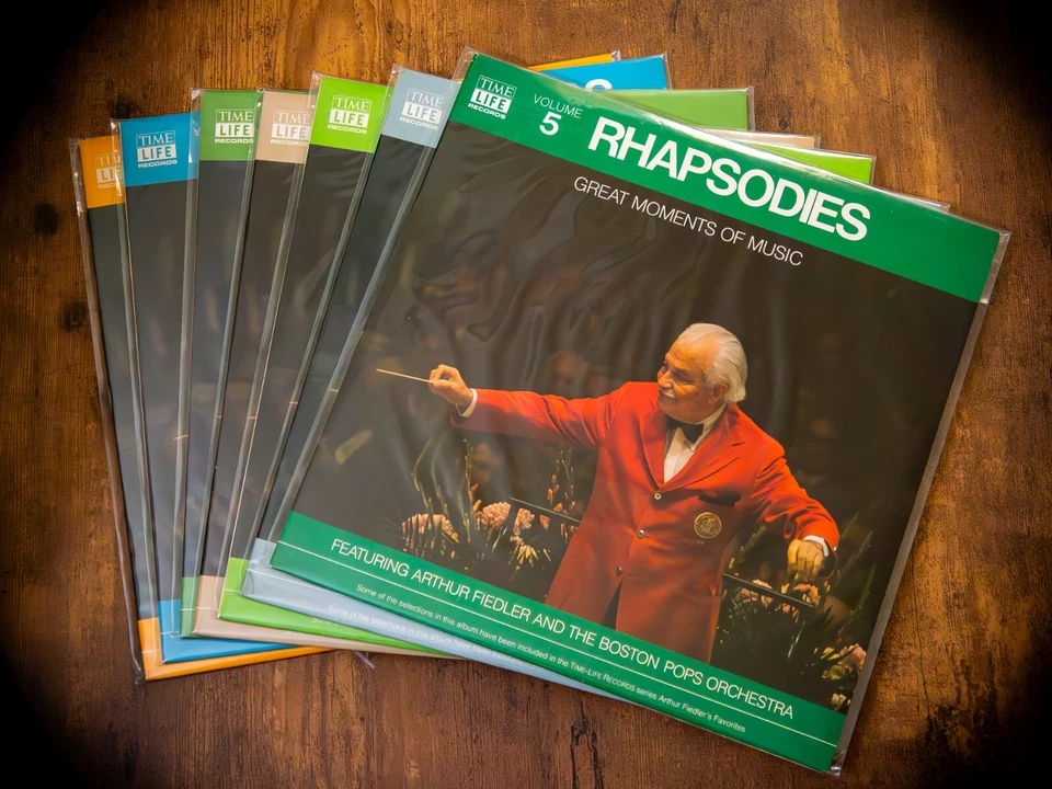 Great Moments Of Music 7xLP Set (Vol 5/6/8/10/14/18/19) Time-Life Records NM OOP - Image 3 of 4