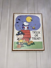 Peanuts - Snoopy/Woodstock Halloween Trick Or Treat 10x7.5