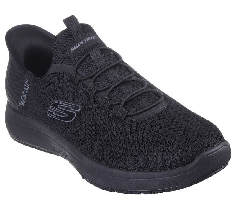 Men Skechers Work Hands Free Slip-ins Slip Resistant Summits