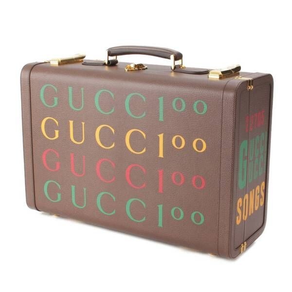 Gucci 100th Anniversary Collection Suitcase Trunk Leather | eBay