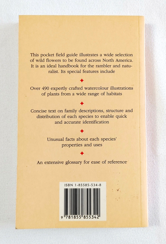 The Pocket Guide to Wild Flowers of North America Paperback Book eBay