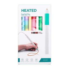 0.8mm Tip USB Hot Foil Pen Heat Active Pen With Foil Rolls DIY Scrapbooking Card