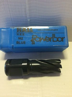 GENUINE G & J Hall POWERBOR HSS M2 M16S 16S SHORT ANNULAR HOLE CUTTER BLUE