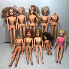 Vintage Barbie Clone Lot Of 10-Lucky; JPI; Ideal; Multi Toys; Princess Grace Etc