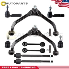 Front Upper Control Arm Ball Joints Tie Rod Ends For 2002 2003 2004 Jeep Liberty