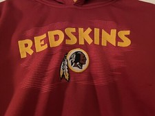 Washington Redskins Youth Burgundy Hoodie Sweatshirt Youth M 10/12 NFL Apparel