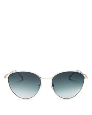 NEW Longchamp LO112S 714 Gold Sunglasses with Blue Lenses  display picture 2