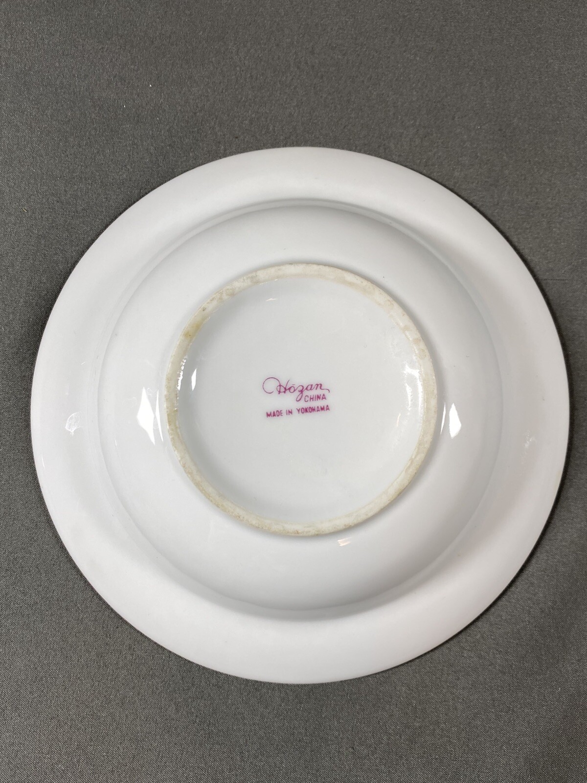 Vintage USS Kittyhawk CVA-63 Hozan China Porcelain Ashtray U.S.S. Kitty Hawk