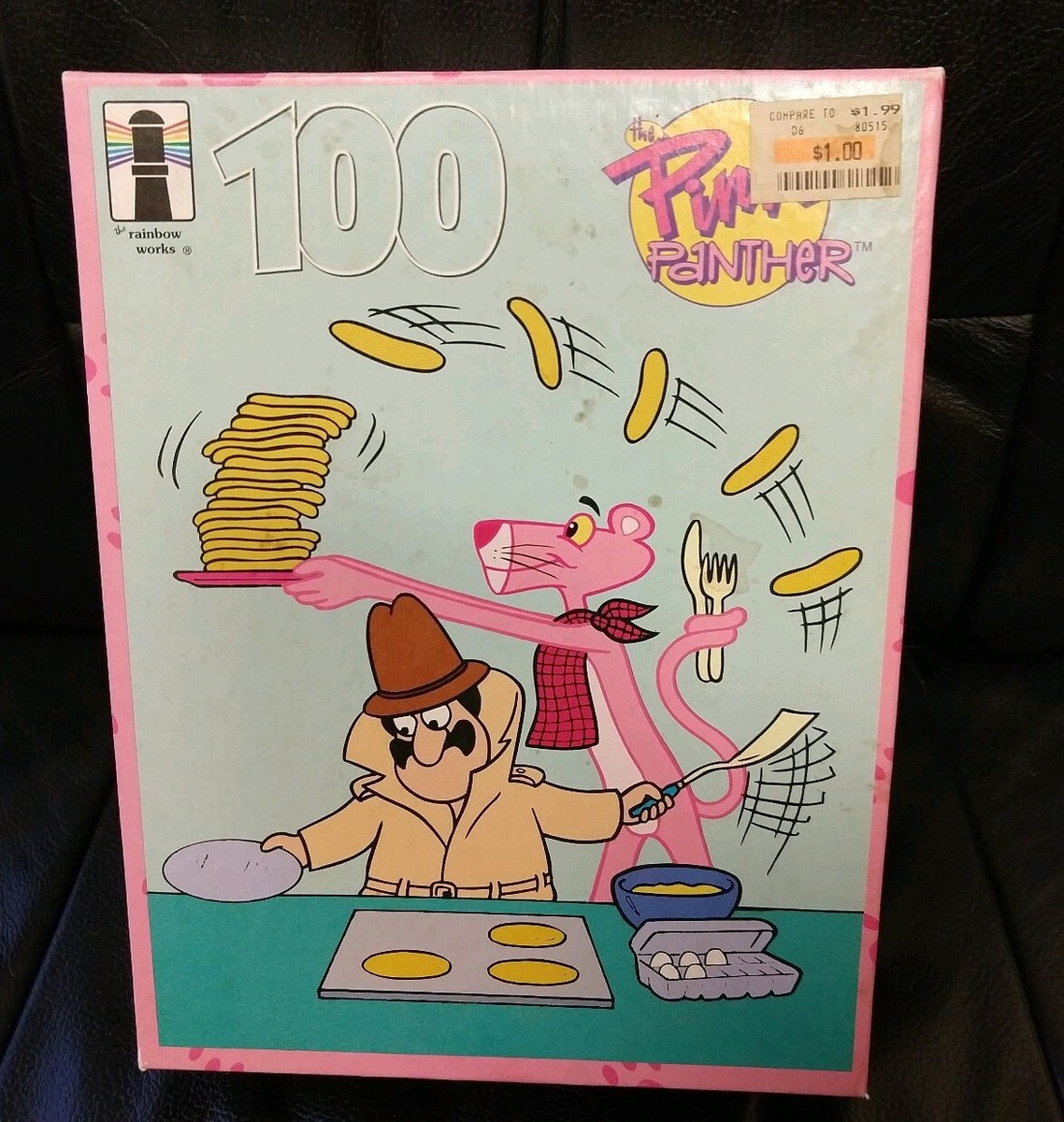 PinkPantheress 豊洲PIT トレカ2枚・シールセット Vintage Pink Panther Puzzle, 1995, Flipping Pancakes, SEALED! 100
