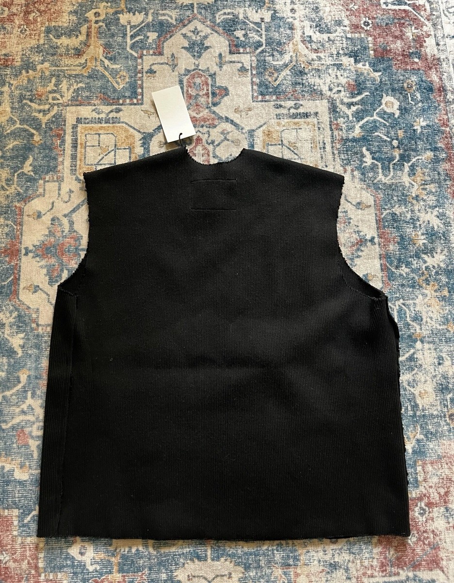 NEW Camiel Fortgens CF.12.03.01 HEAVY RIB SPENCER POLYESTER KNIT