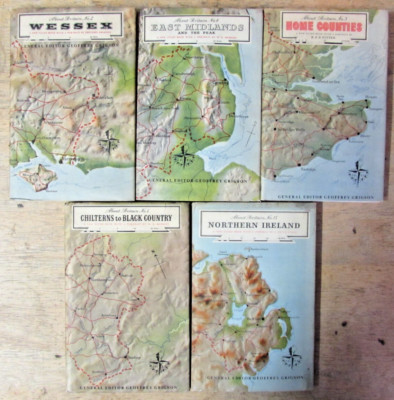 5 INTERESTING ''ABOUT BRITAIN'' BOOK SELECTION - COLLINS ** HARDBACK