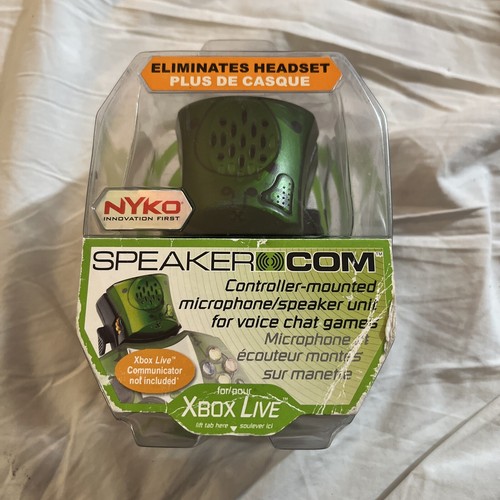 Nyko SpeakerCom Speaker Microphone Chat Attachment for Xbox live Controller New