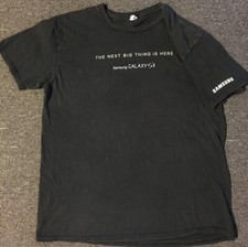 Samsung Galaxy 5 Faded Promo Shirt XL Cell Flip Phone Grunge Vaporwave Apple Vtg