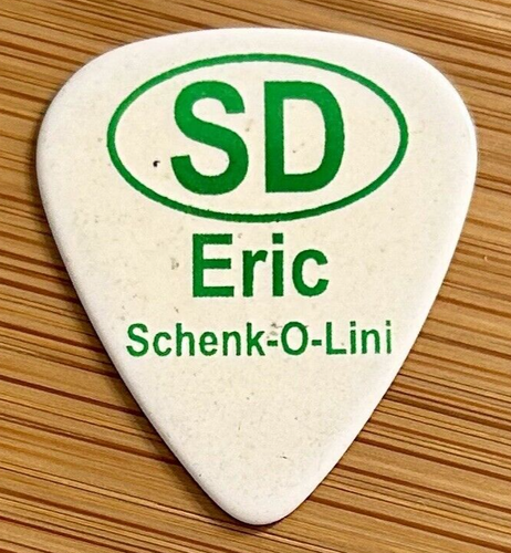 Spin Doctors - Eric Schenkman Tour Guitar Pick - Eric Schenk-O-Lini - Picture 1 of 2