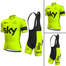Conjunto de maillot de ciclismo para hombre manga corta pantalones cortos verano ciclismo traje ligero